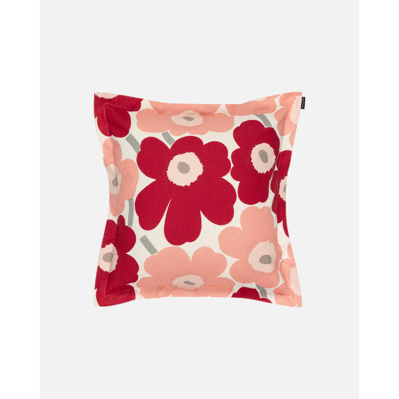 Marimekko Pieni/Unikko Cushion Cover - Cherry