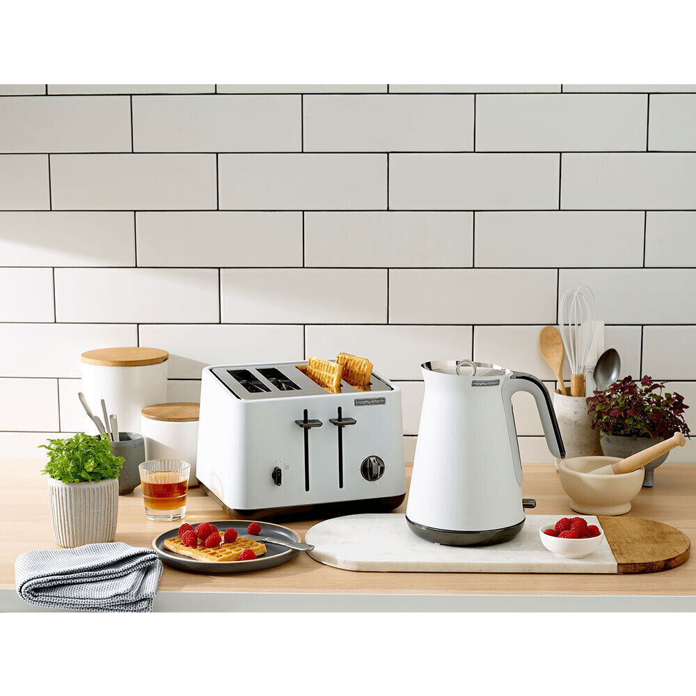 Morphy Richards 1.5 Aspect Kettle - White