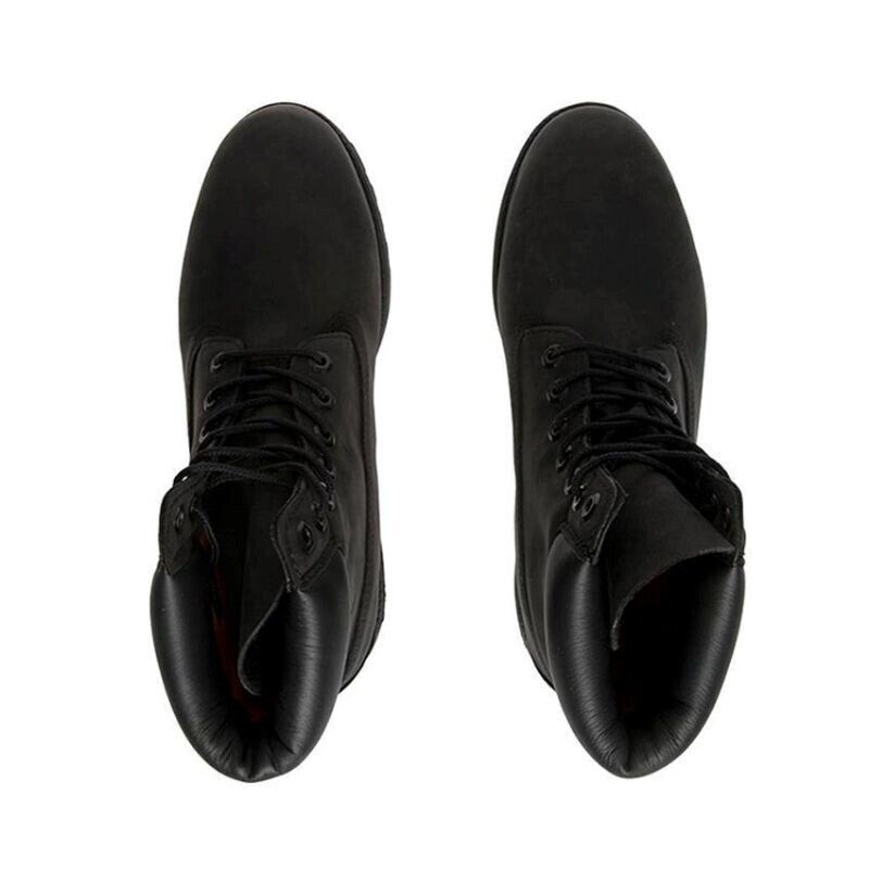 Timberland Men's 6-inch Premium Waterproof Boot Size 12 - Black Nubuck