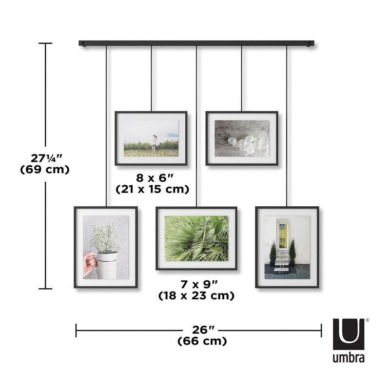Umbra Exhibit Frame (Set of 5) - Black