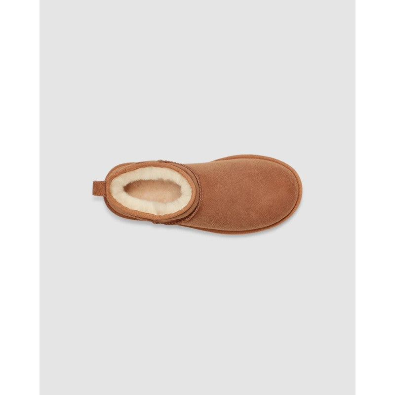 UGG Women's Classic Ultra Mini Size 11 - Chestnut