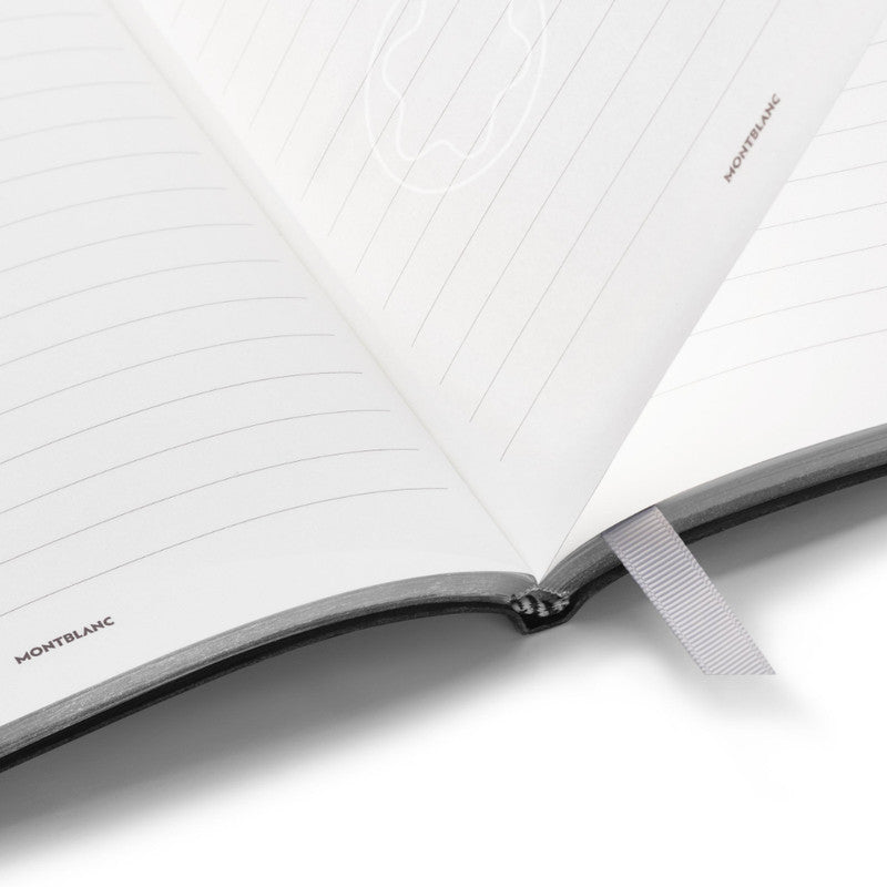 Montblanc Black Lined Fine Stationary Notebook - Black