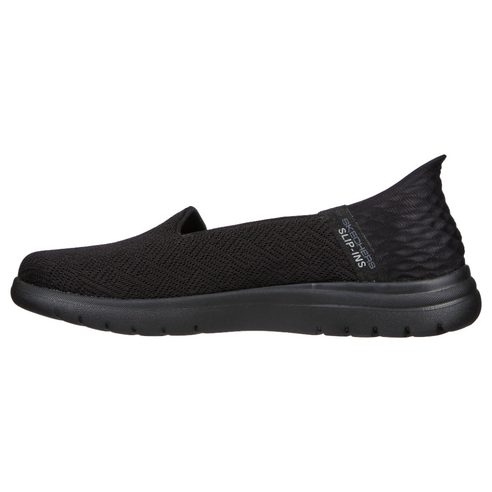 Skechers Women's On-The-Go Flex - Astonish Slip-In Size 5 - Black/Black