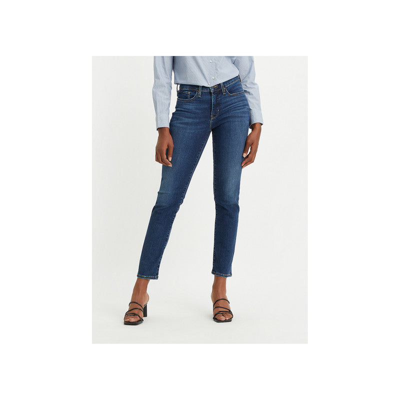 Levis Womens Size 28 314 Shaping Straight 30-inch Length Jeans - Blue