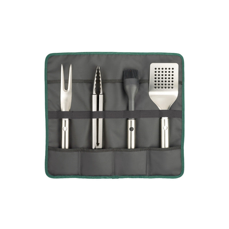 Joseph Joseph GrillOut™ 4-Piece Stainless-Steel BBQ Utensil Set with Storage Case
