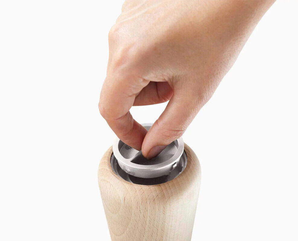 Joseph Joseph Milltop Wood Salt Mill - Beech