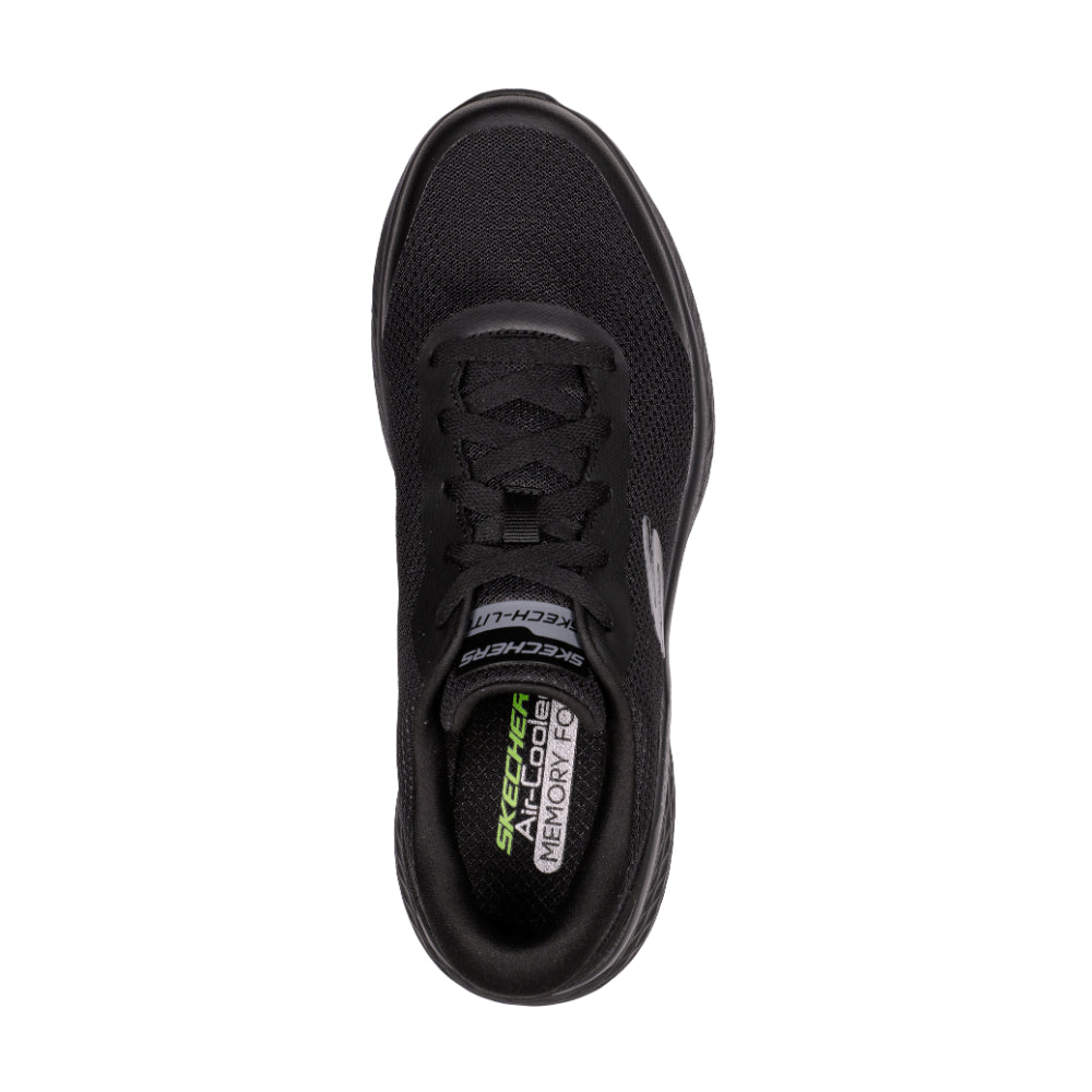 Skechers Men's Skech-Lite Pro - Clear Rush Sneakers Size 9 - Black/Black