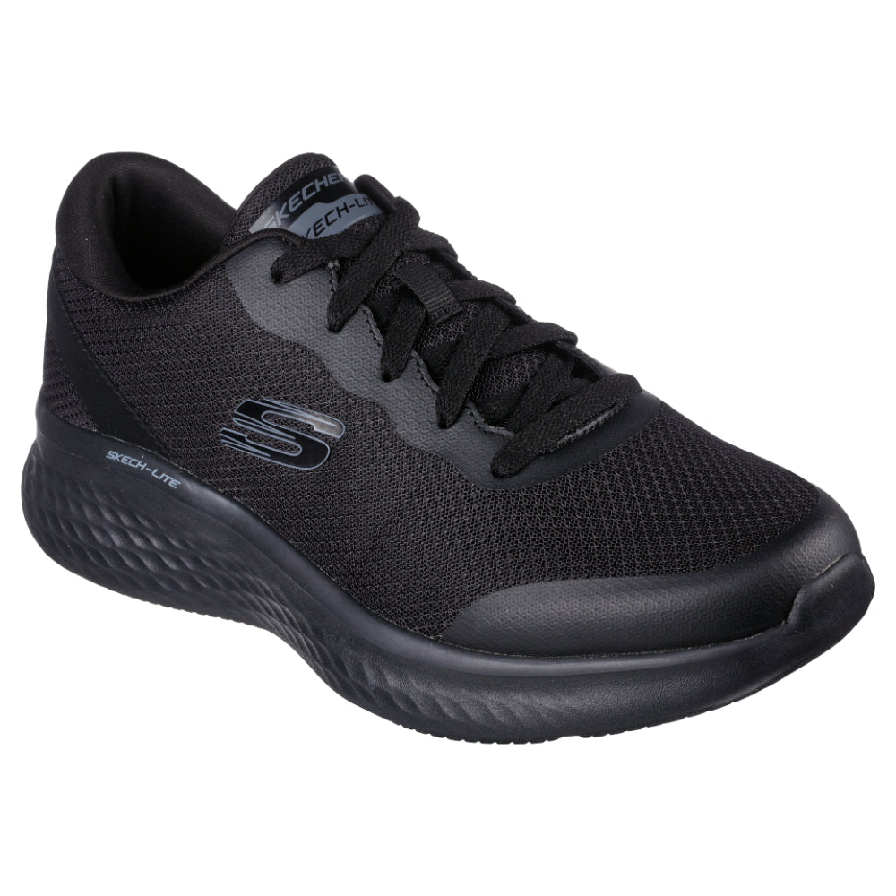 Skechers Men's Skech-Lite Pro - Clear Rush Sneakers Size 13 - Black/Black