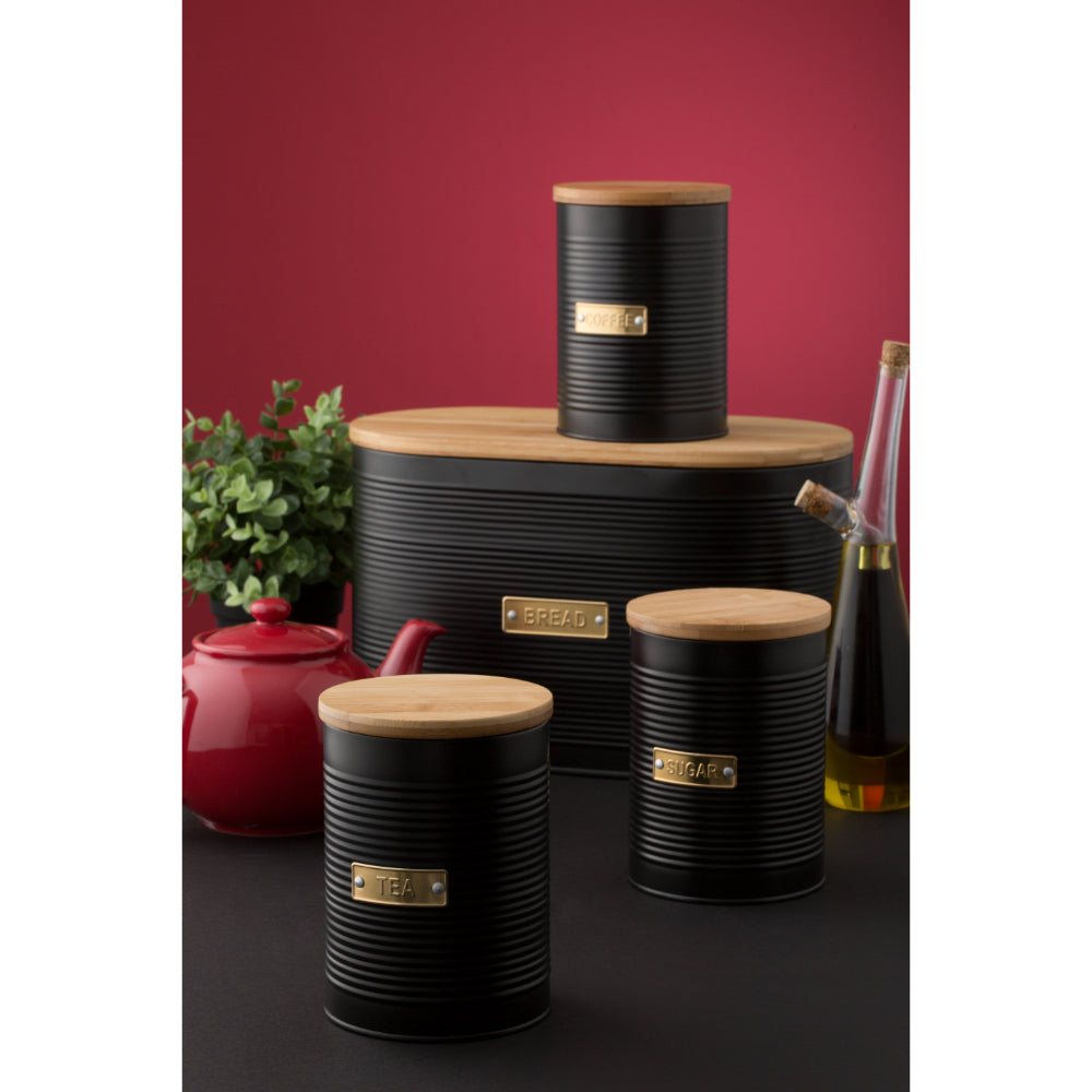Typhoon 29125 Living Otto Tea Storage Black