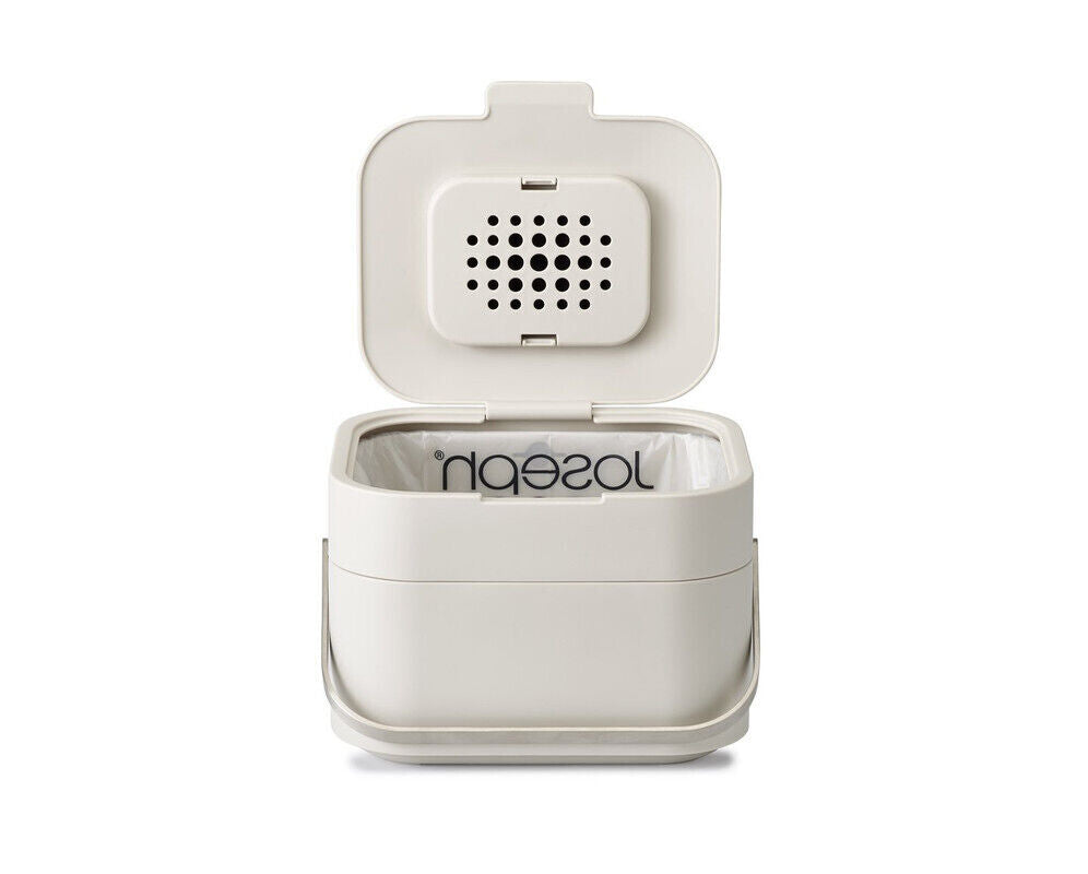 Joseph Joseph Stack 4L Food Waste Caddy - Stone