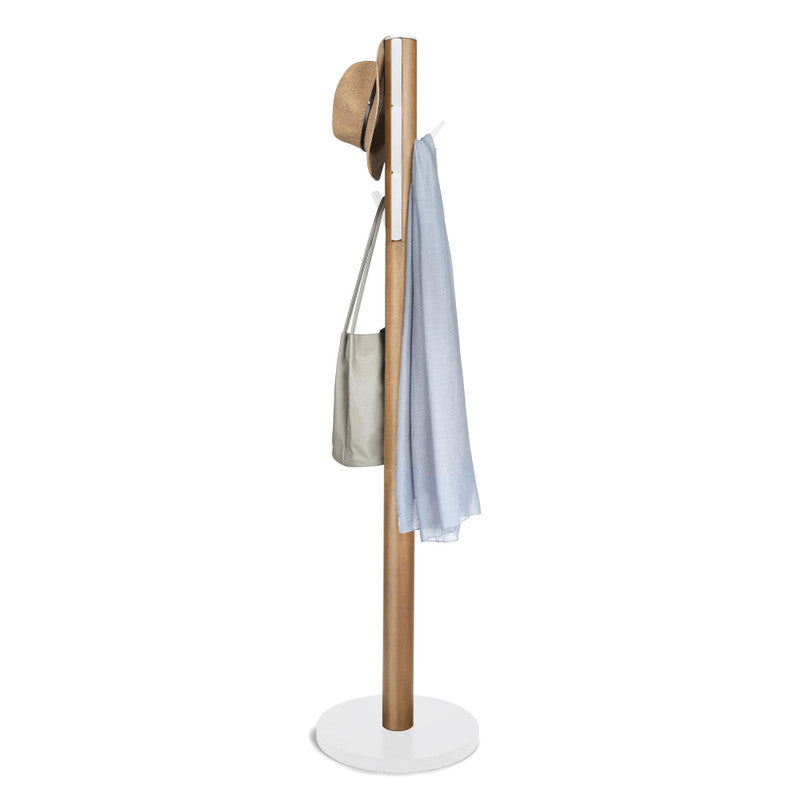 Umbra Flapper Coat Rack - White/Natural