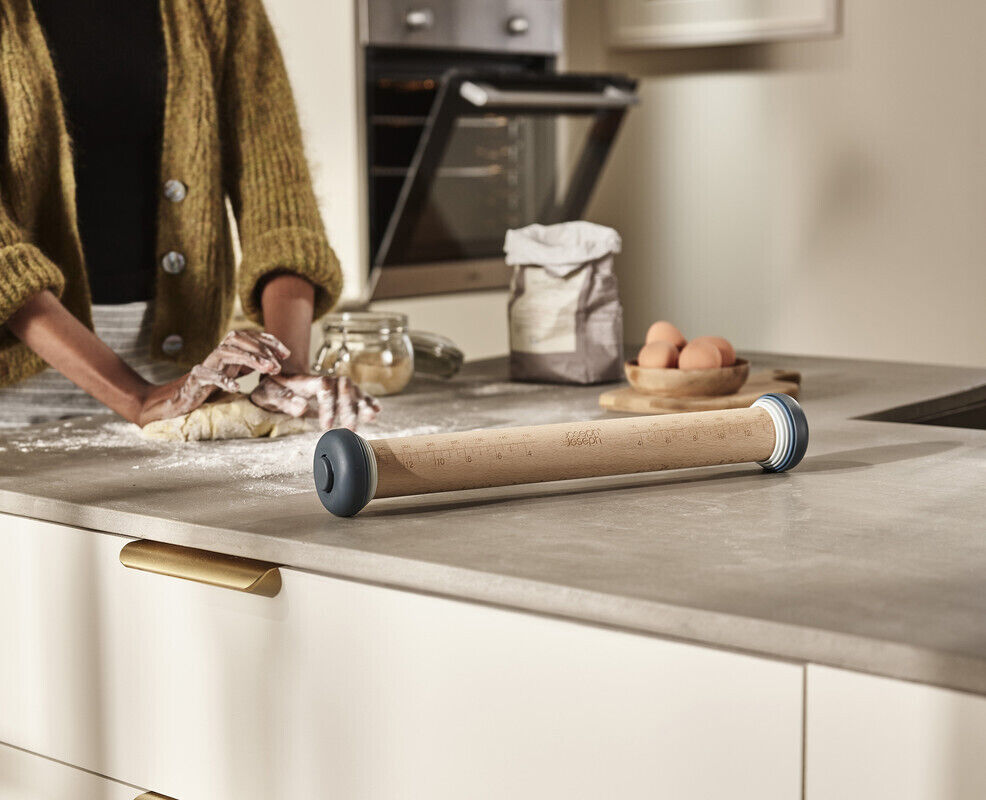 Joseph Joseph Precision Pin Adjustable Rolling Pin - Sky