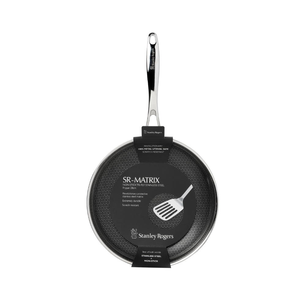 Stanley Rogers SR Matrix 28cm Frypan - Silver