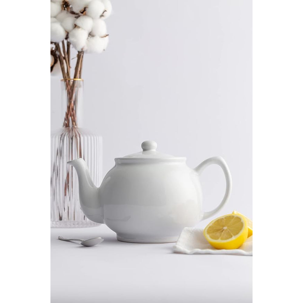 Price & Kensington White 6 Cup Teapot