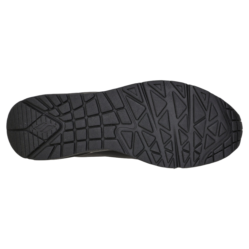 Skechers Men's Uno - Stand On Air Sneakers - Black/Black