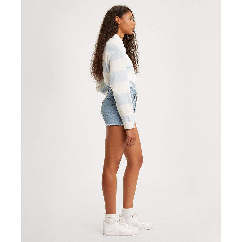 Levis Womens Size 24 501 Original Short - Blue