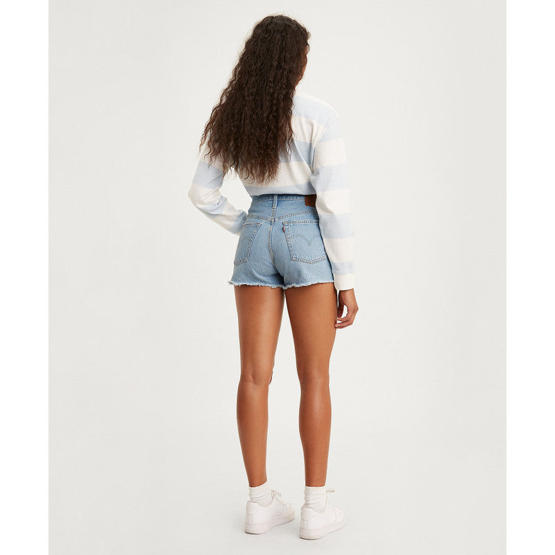 Levis Womens Size 26 501 Original Short - Blue
