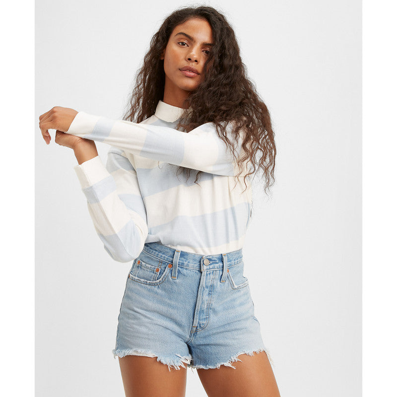 Levis Womens Size 30 501 Original Short - Blue