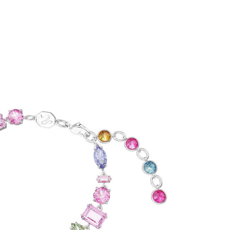Swarovski Gema Bracelet Mixed Cuts Multi-Coloured Rhodium Plated