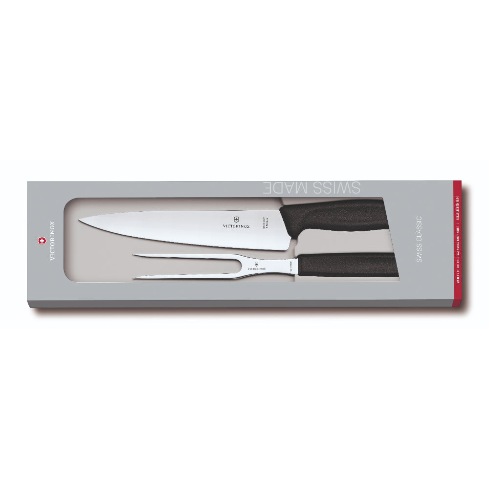 Victorinox Carving Set Classic 2-piece - Black