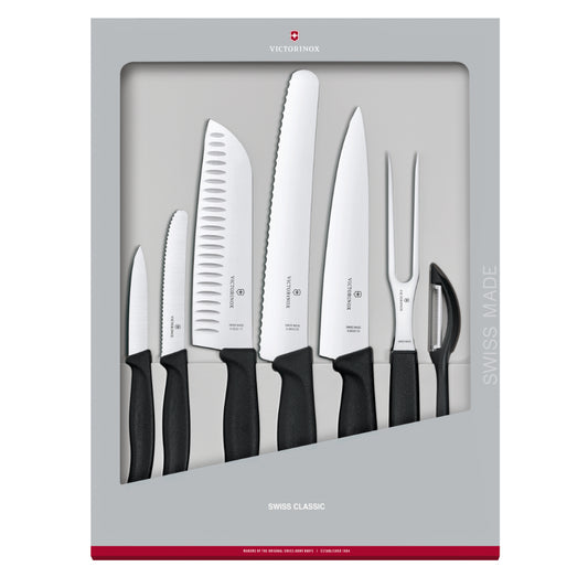 Victorinox Swiss Classic Kitchen 7-piece Set - Black