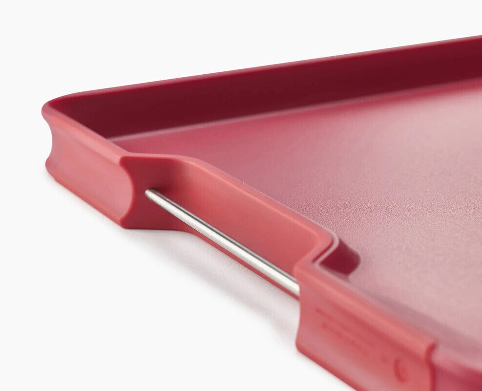Joseph Joseph Cut&Carve Plus Multi-function Chopping Board (2022) Large - Red
