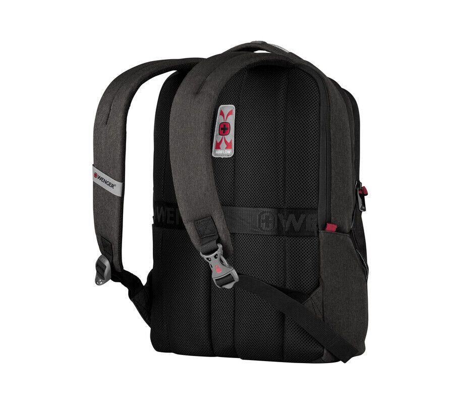 Wenger MX Professional 16" Laptop Backpack - Heather Grey - 611641