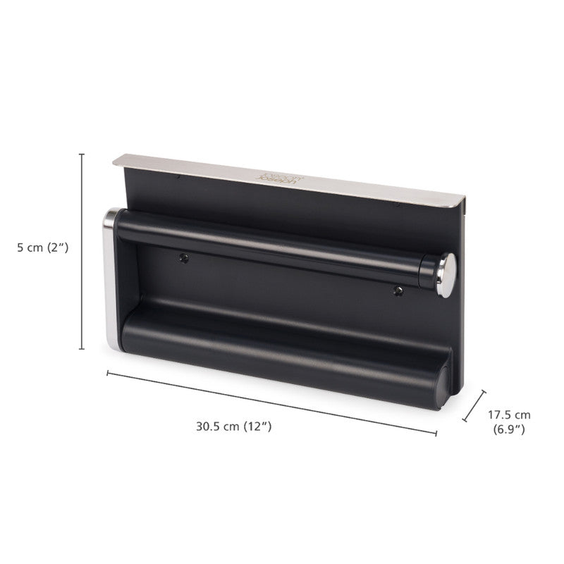 Joseph Joseph RollGrip™ Under-Shelf Stainless-Steel Kitchen Roll Holder