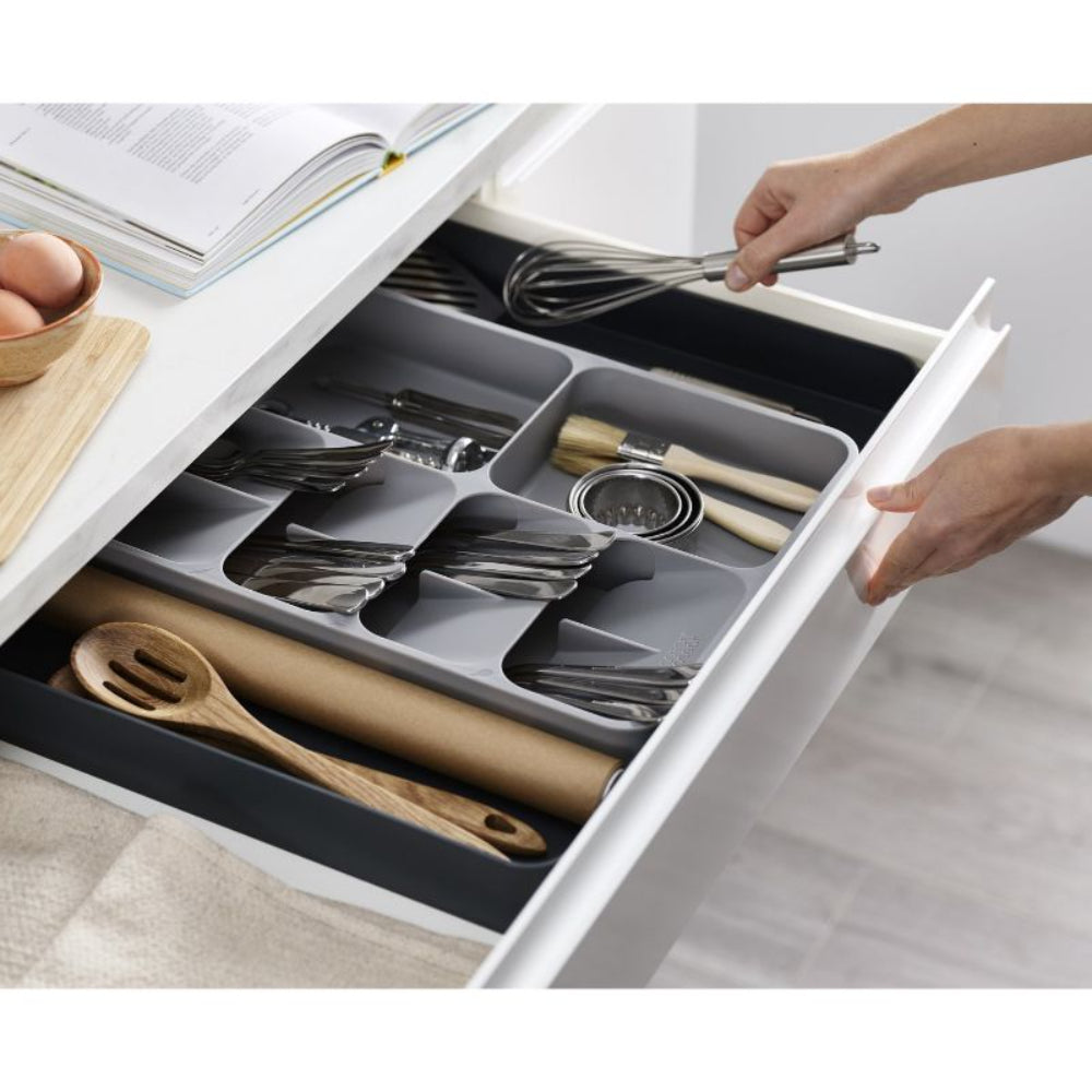 Joseph Joseph DrawerStore Expanding Cutlery, Utensil & Gadgets Organiser - Grey