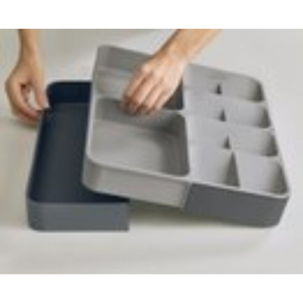 Joseph Joseph DrawerStore Expanding Cutlery, Utensil & Gadgets Organiser - Grey