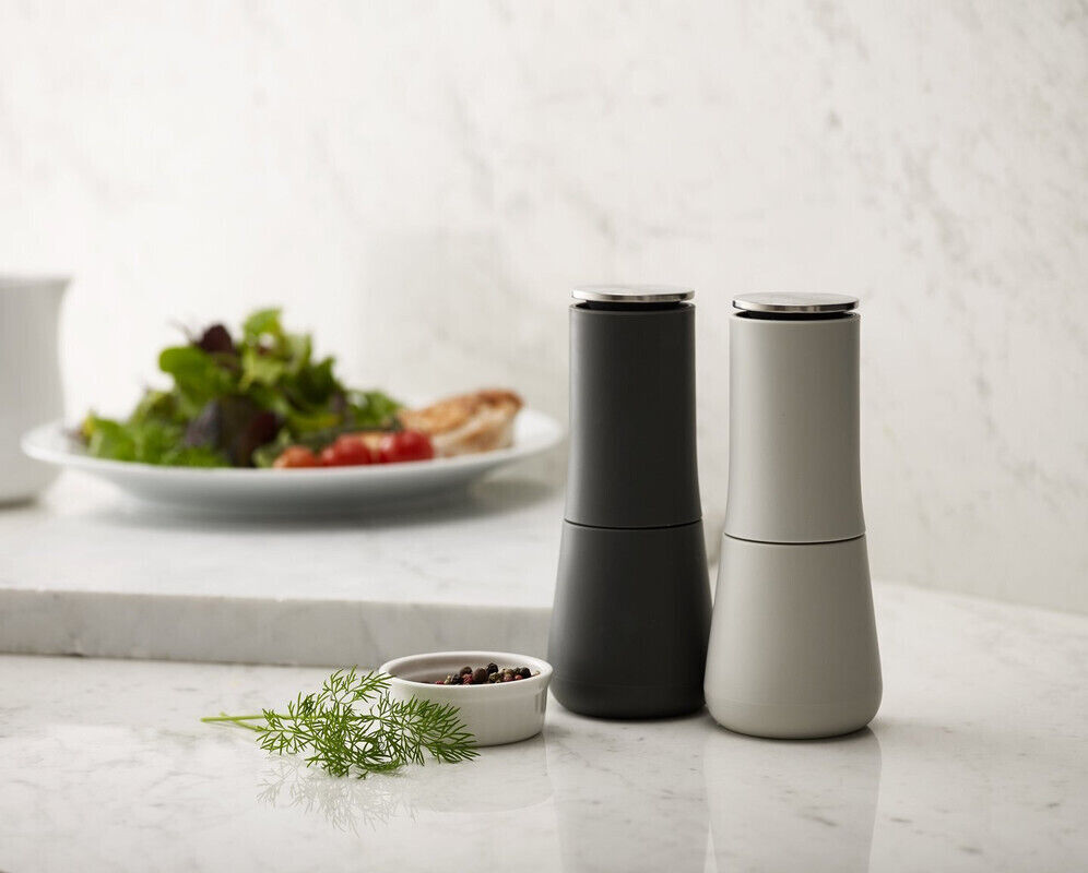 Joseph Joseph Milltop Salt & Pepper Mills - Grey