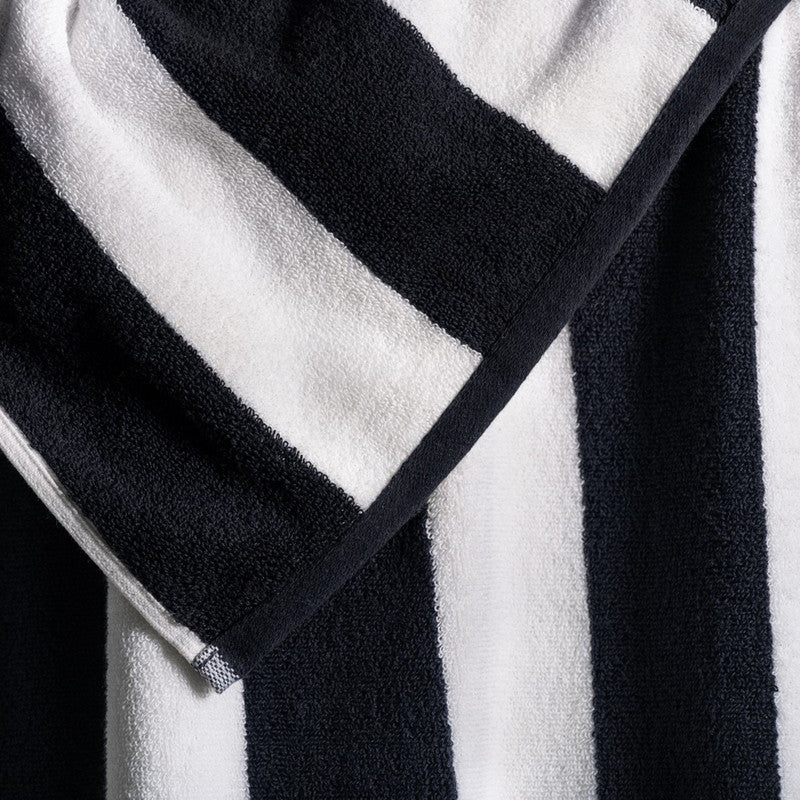 Canningvale Cotton Terry Beach Towel - Black