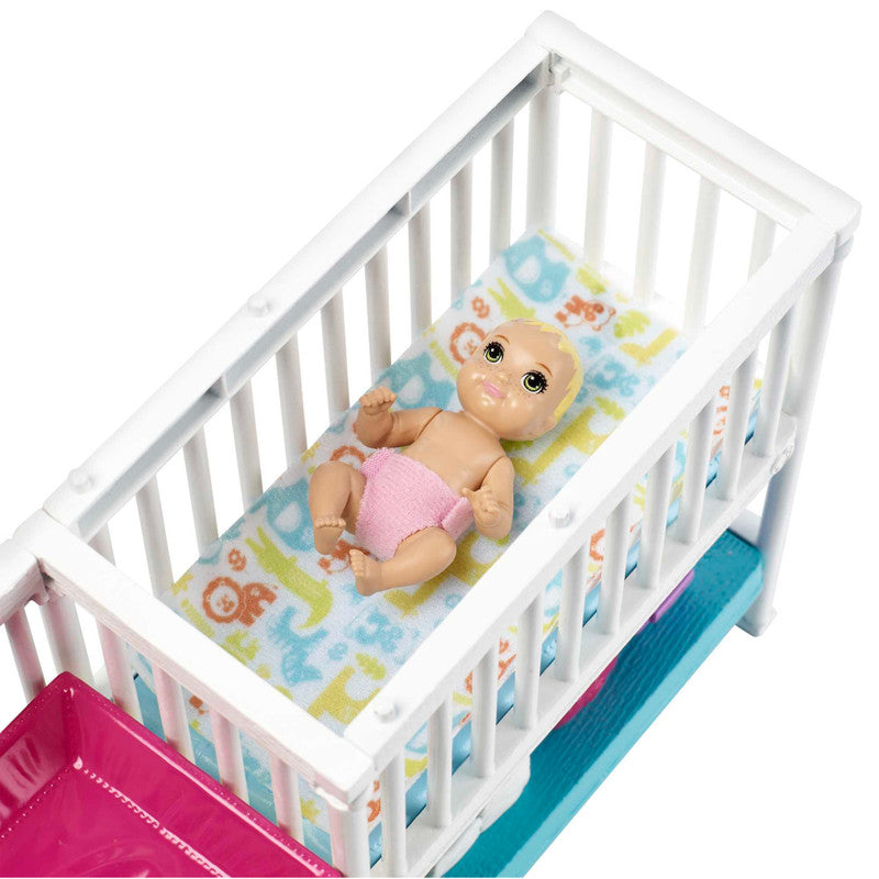 Barbie Skipper Playset -Nap n Nurture Nursery