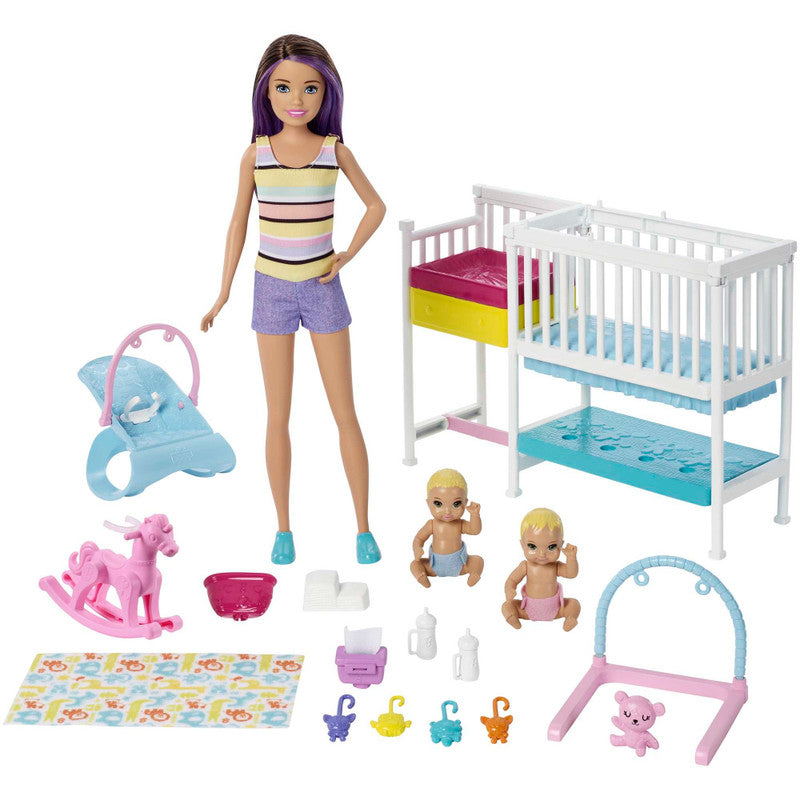 Barbie Skipper Playset -Nap n Nurture Nursery