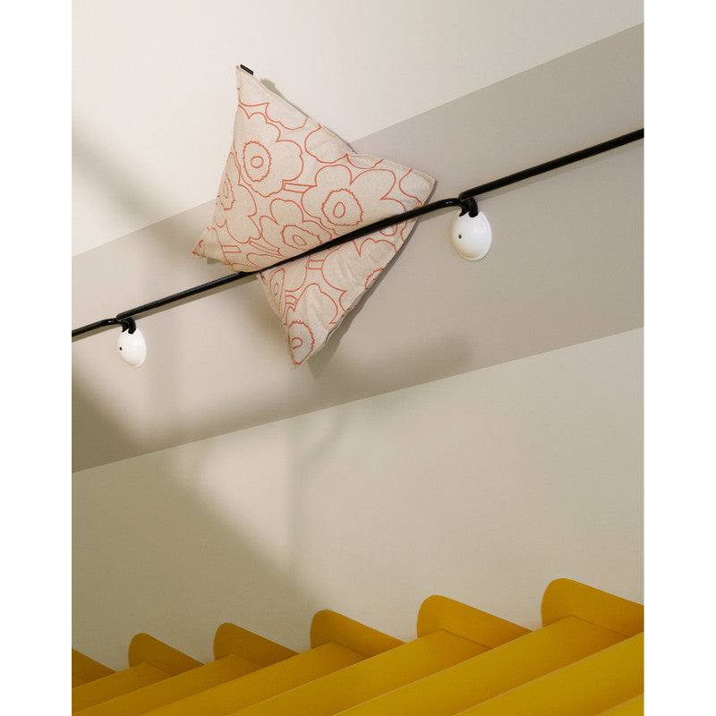 Marimekko Pieni/Piirto/Unikko Cushion Cover 2 Piece Set - Linen/Terracotta