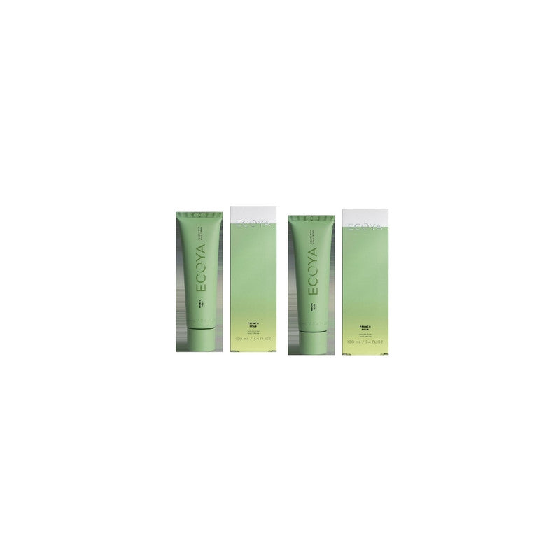 Ecoya French Pear Hand Cream 100ml Pack of 2 - Green