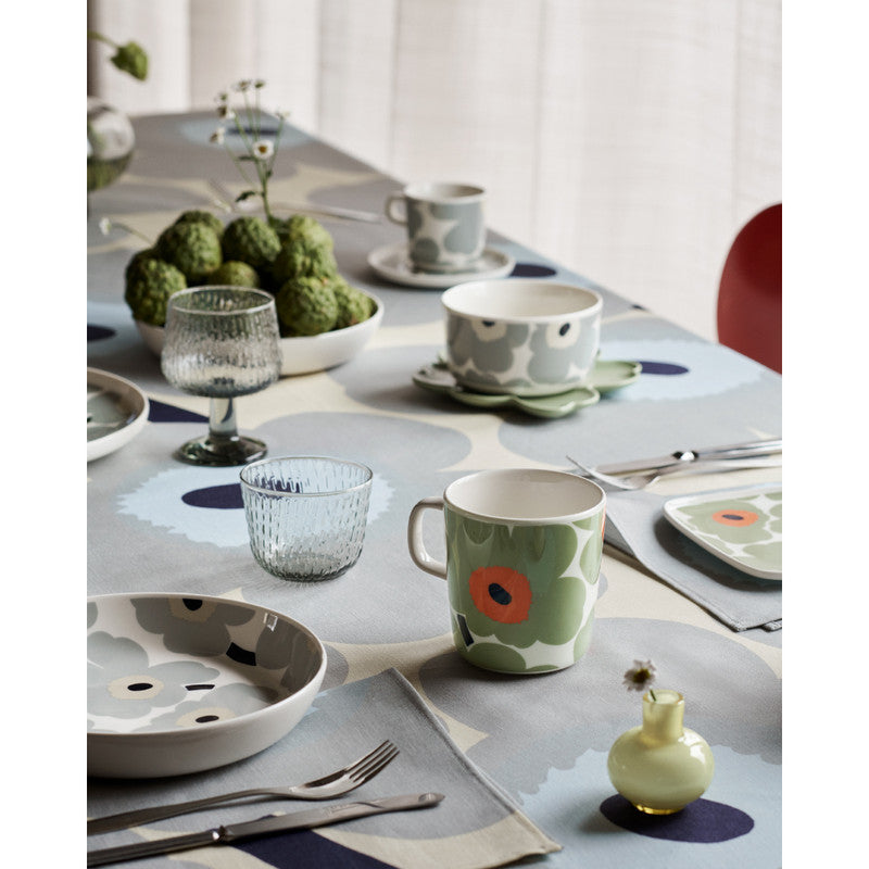 Marimekko Oiva/Unikko Mug & Plate Set - Sage