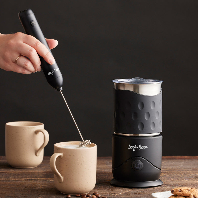 Leaf & Bean 2 in 1 Rechargeable Milk Frother