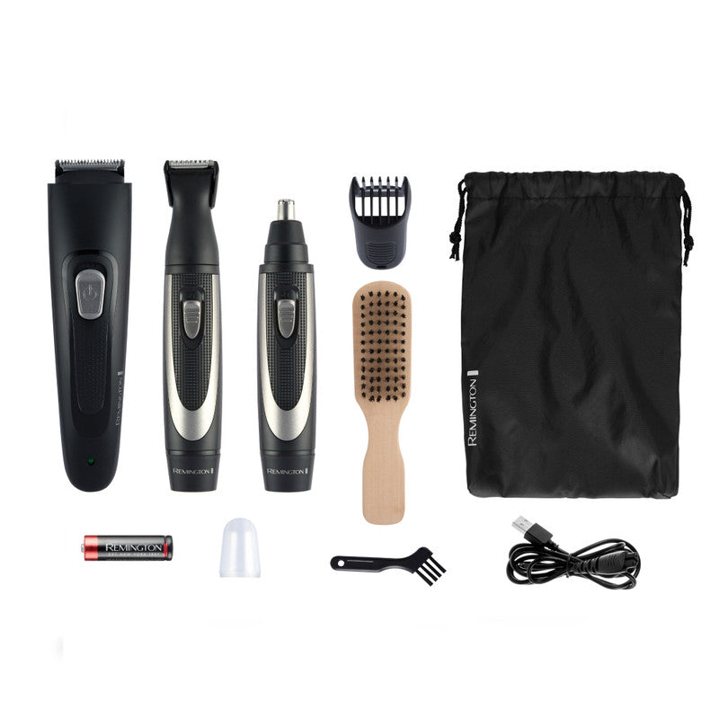 Remington The Works Beard Trimmer Kit - Black