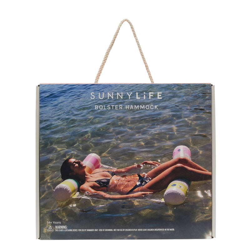 Sunnylife Pool Side Hammock Float - Pastel Gelato