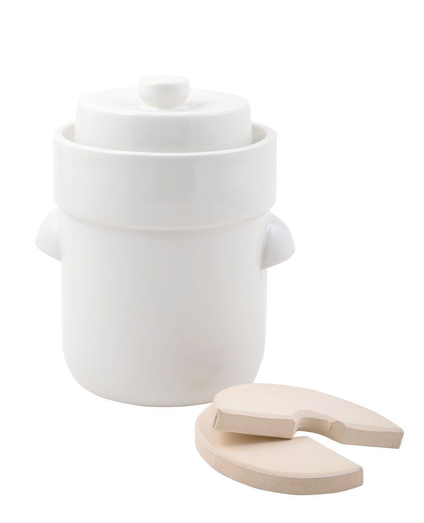 Davis & Waddell DES0417 Fermentation Crock Pot 3 Liters- White