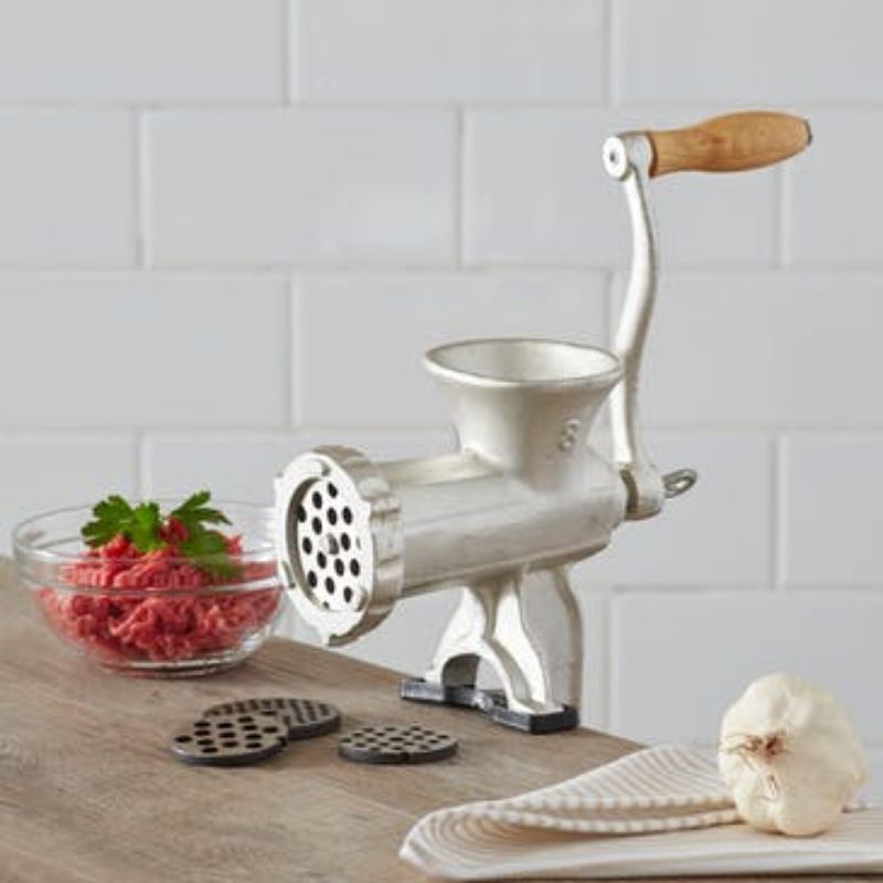 Davis & Waddell DHM0003 Meat mincer No. 8 with 3 blades? Silver