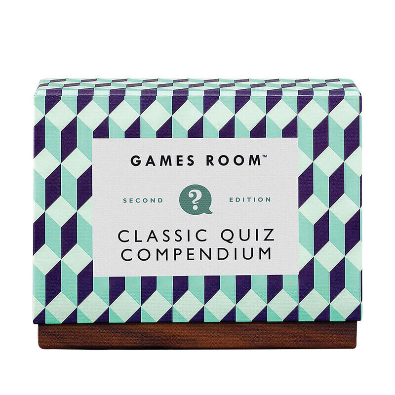 Games Room Classic Quiz Compendium - GAM110 -Blue