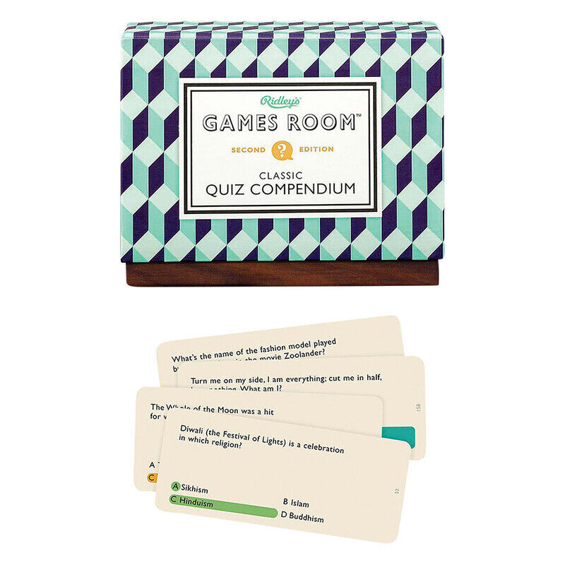 Games Room Classic Quiz Compendium - GAM110 -Blue