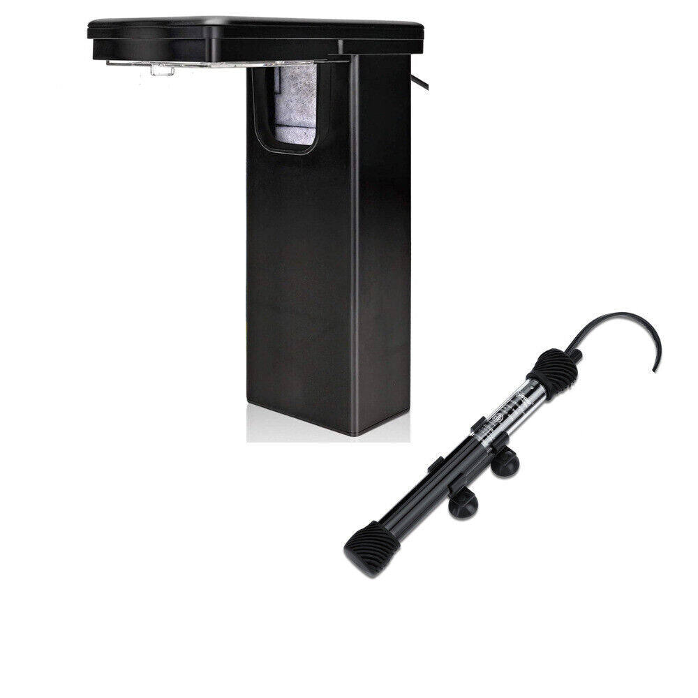Hygger Aquarium Filter Light and Aquarium Heater 50W - KBHG98250W