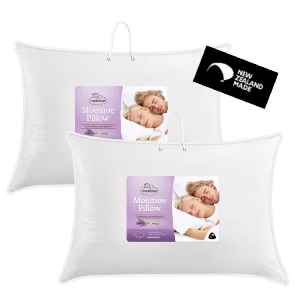 Moemoe Lavender Scented Pillow - MOE003 - White
