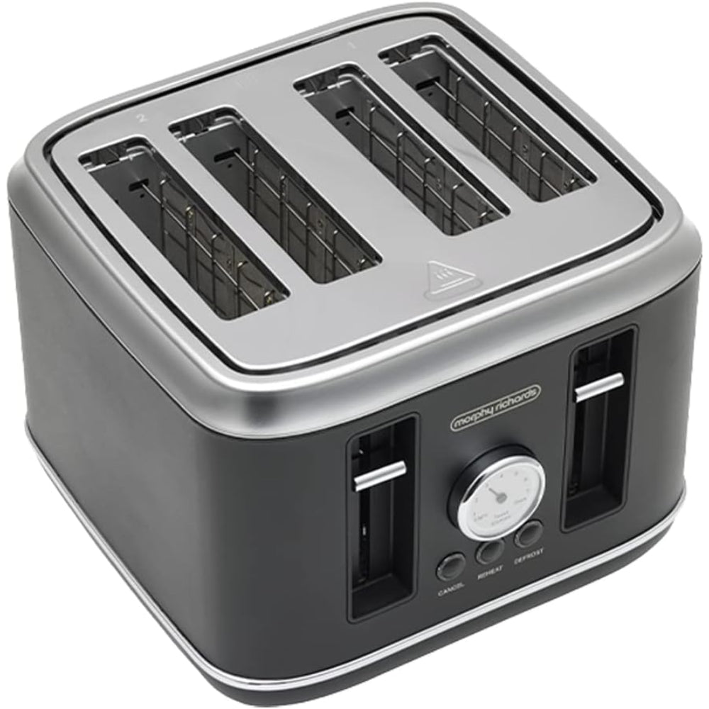 Morphy Richards Boutique 4 Slice Toaster - Black
