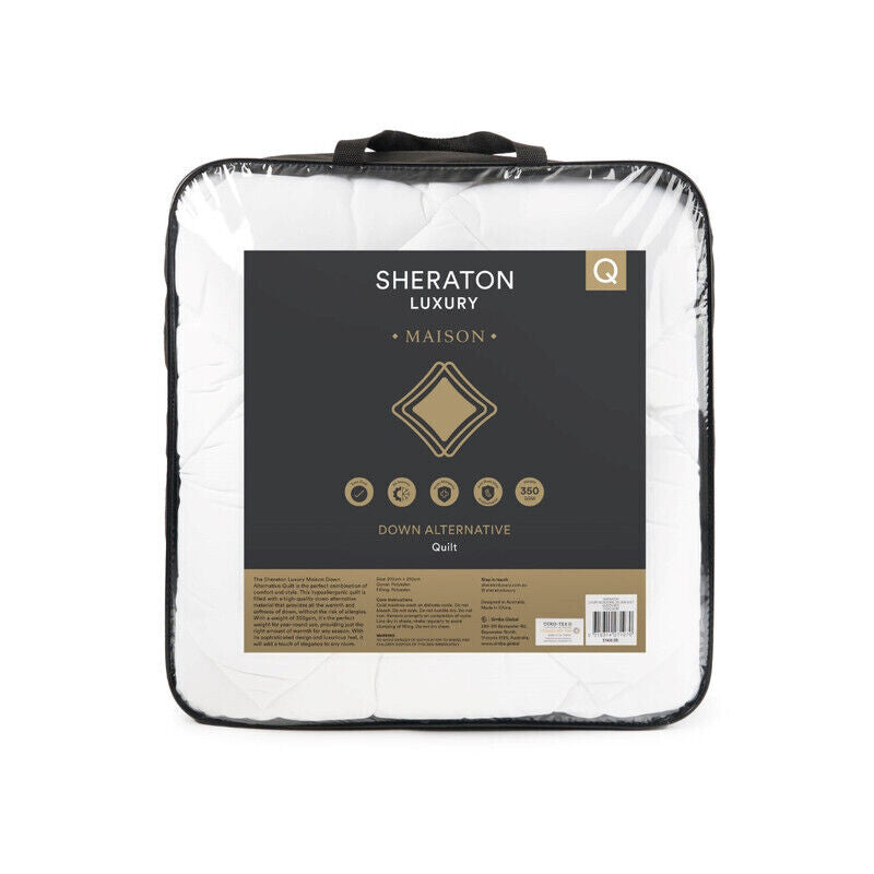 Sheraton Luxury Sanctuary Down Alternative Fill Quilt - King