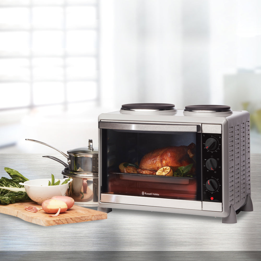 Russell Hobbs Compact Kitchen Toaster Oven- RHTOV2HP