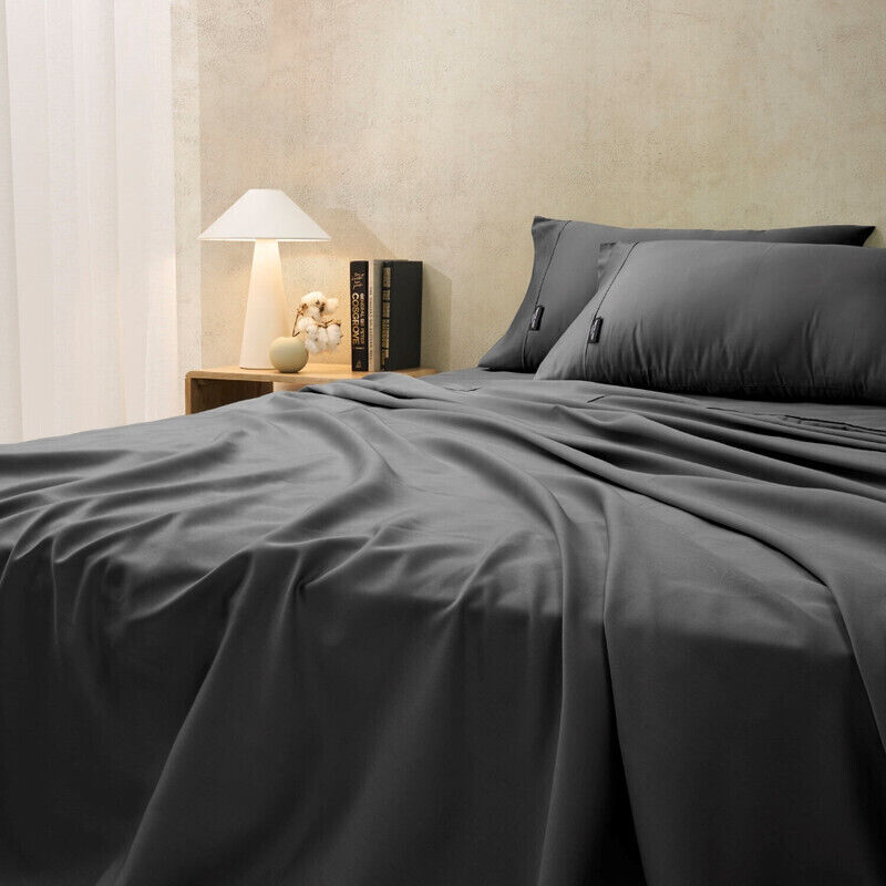 Sheraton 1000 TC Cotton Rich King Sheet Set - Fossil